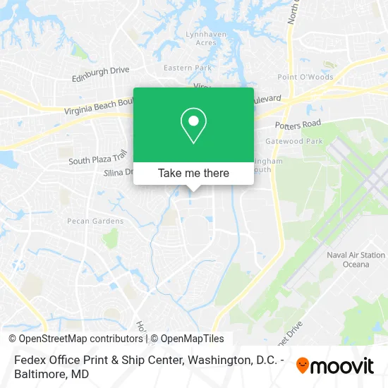 Fedex Office Print & Ship Center map