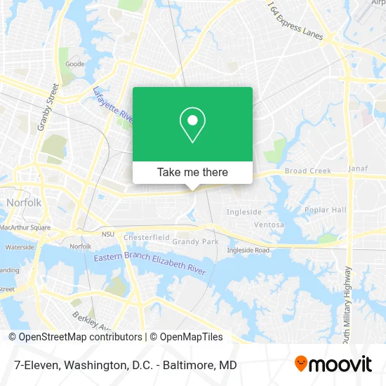 7-Eleven map