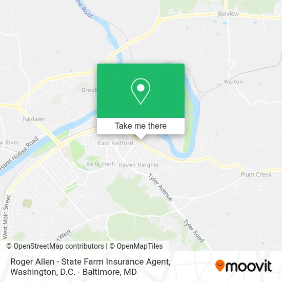 Roger Allen - State Farm Insurance Agent map