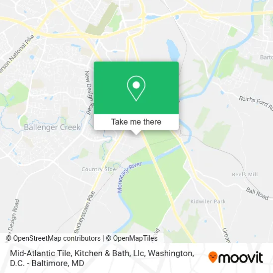 Mid-Atlantic Tile, Kitchen & Bath, Llc map