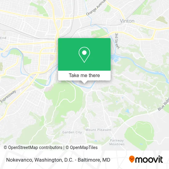 Nokevanco map
