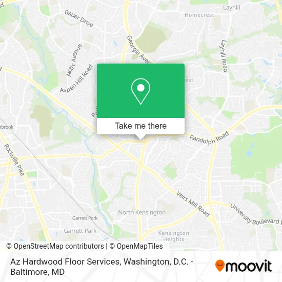 Az Hardwood Floor Services map