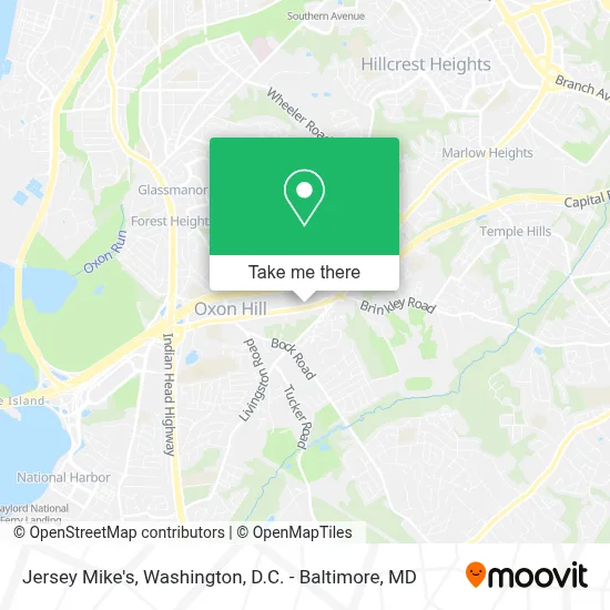 Jersey Mike's map