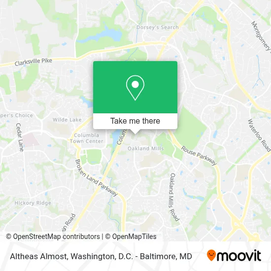 Altheas Almost map