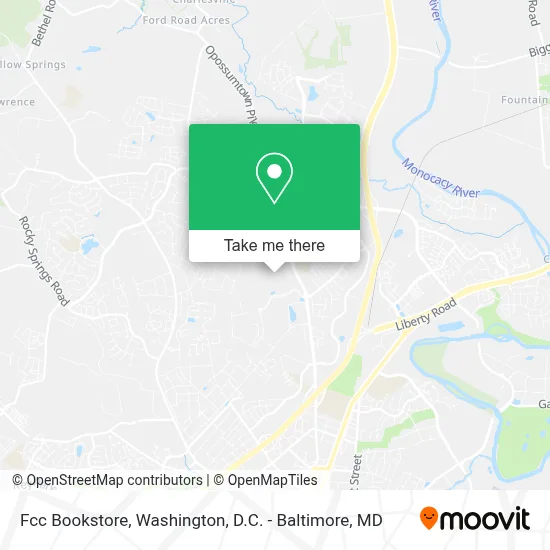 Fcc Bookstore map