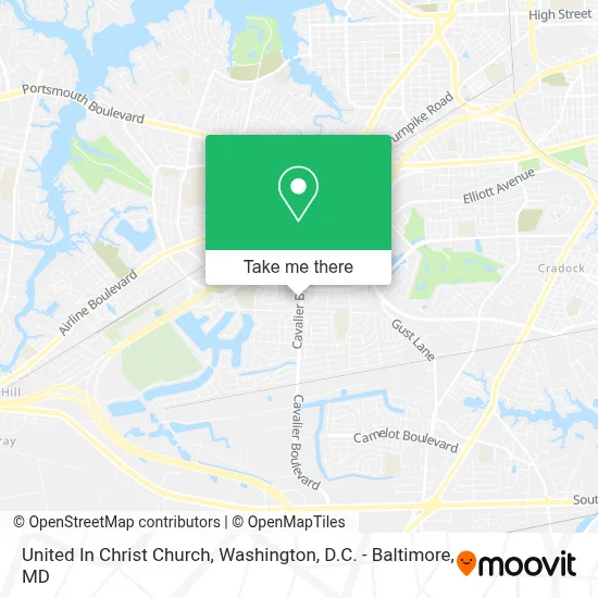 United In Christ Church map