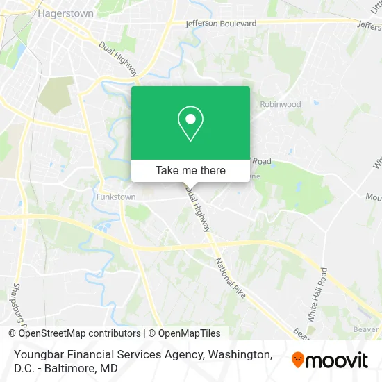Youngbar Financial Services Agency map