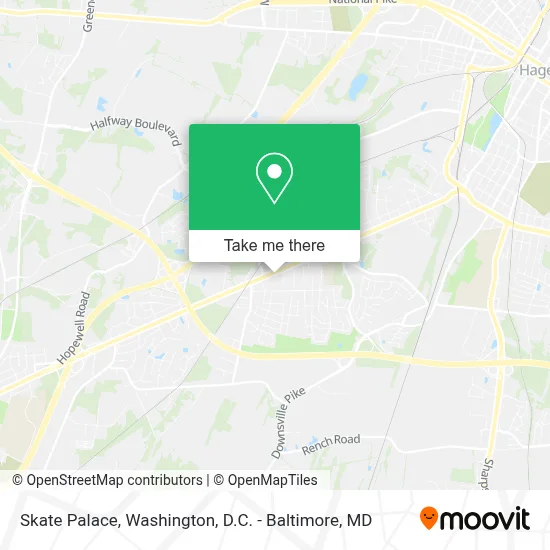 Skate Palace map
