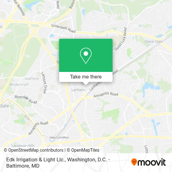 Edk Irrigation & Light Llc. map
