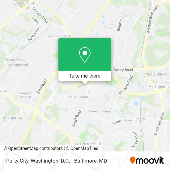 Party City map