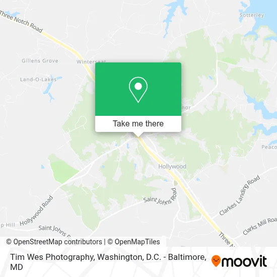 Tim Wes Photography map