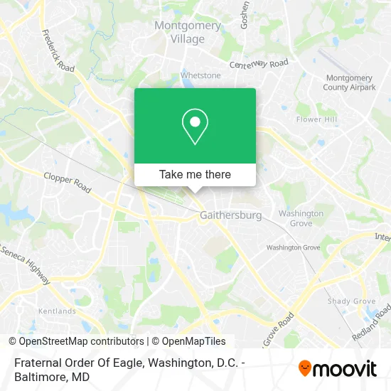 Fraternal Order Of Eagle map