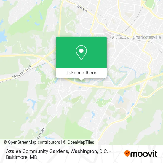 Azalea Community Gardens map
