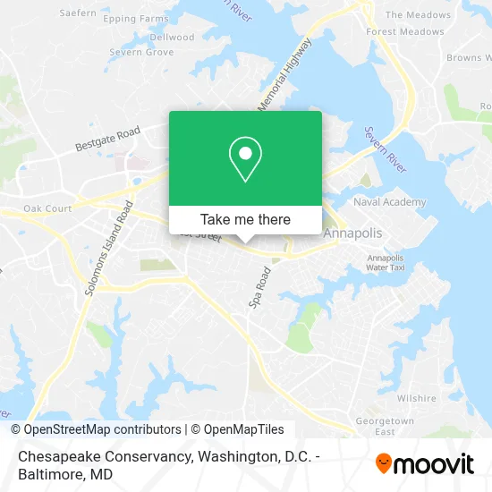 Chesapeake Conservancy map