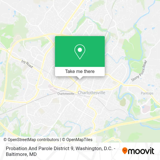 Probation And Parole District 9 map
