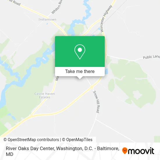 River Oaks Day Center map