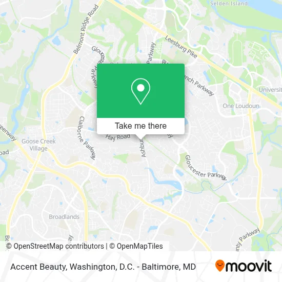 Accent Beauty map