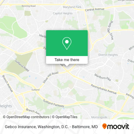 Gebco Insurance map