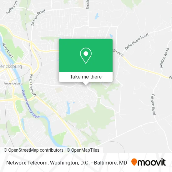 Networx Telecom map