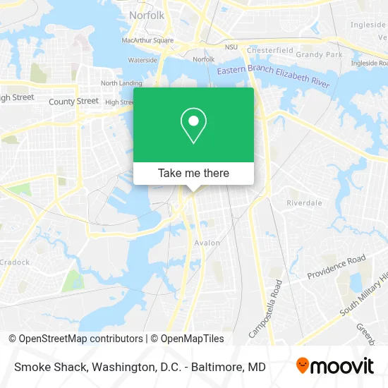 Smoke Shack map
