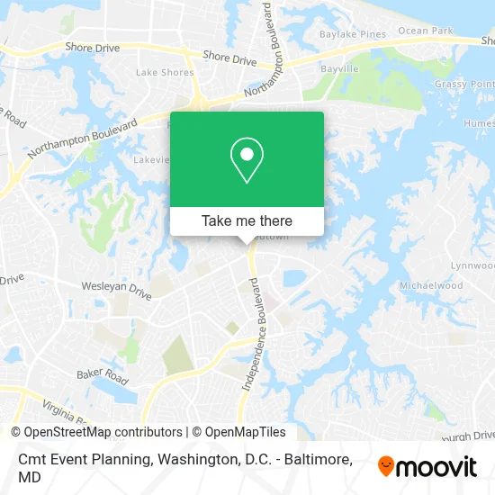 Cmt Event Planning map