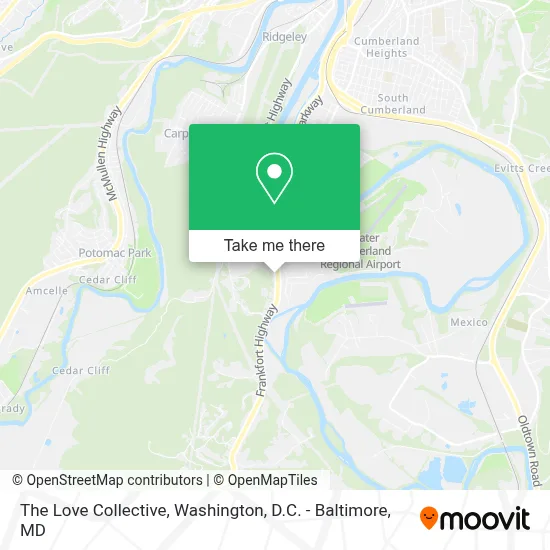 The Love Collective map