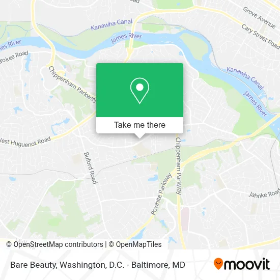 Bare Beauty map