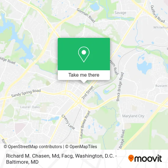 Richard M. Chasen, Md, Facg map