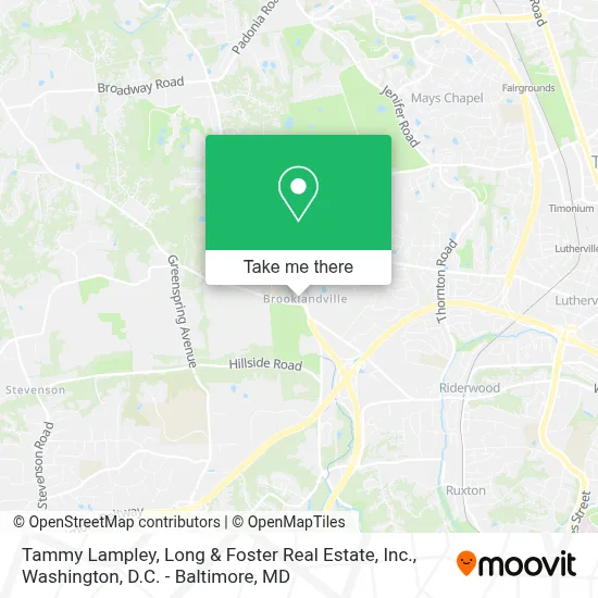 Tammy Lampley, Long & Foster Real Estate, Inc. map