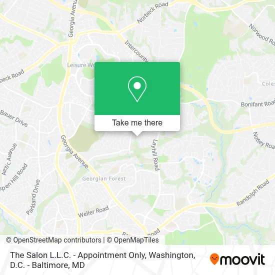 The Salon L.L.C. - Appointment Only map