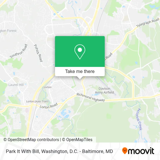 Park It With Bill map