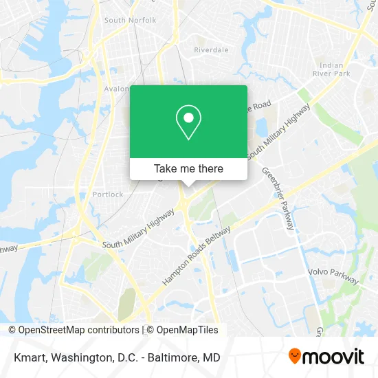 Kmart map