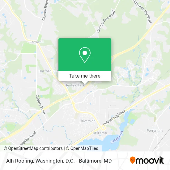Alh Roofing map