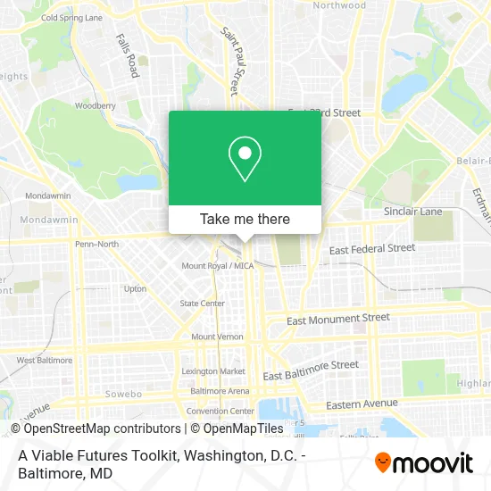 A Viable Futures Toolkit map