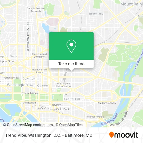 Trend Vibe map