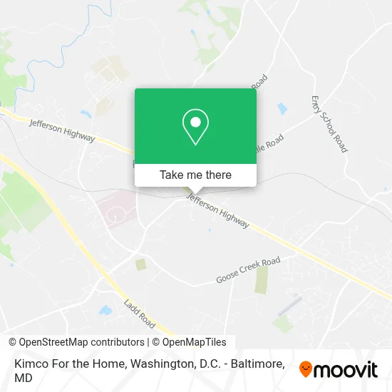Kimco For the Home map