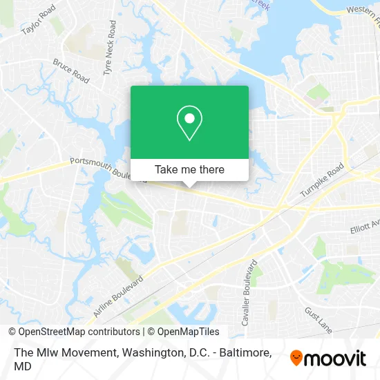 The Mlw Movement map