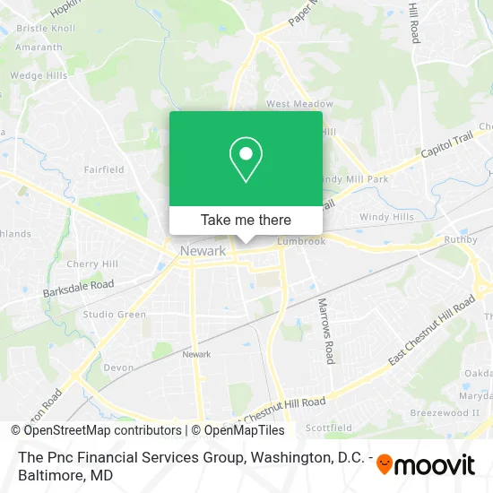 The Pnc Financial Services Group map
