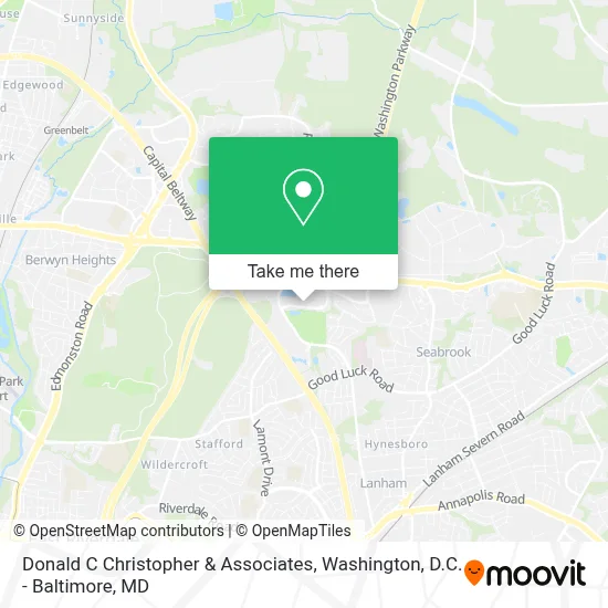 Donald C Christopher & Associates map