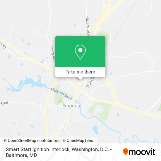 Smart Start Ignition Interlock map