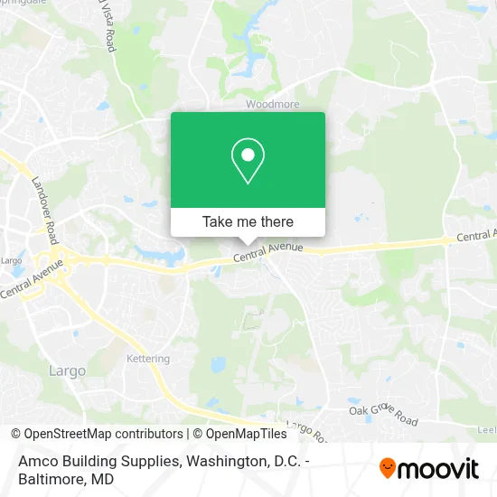 Amco Building Supplies map