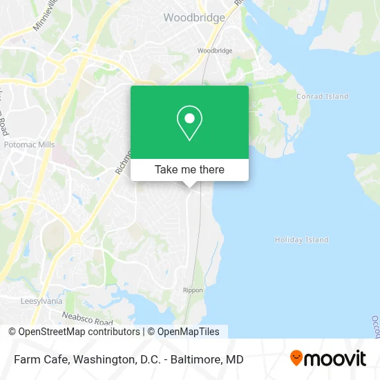 Farm Cafe map