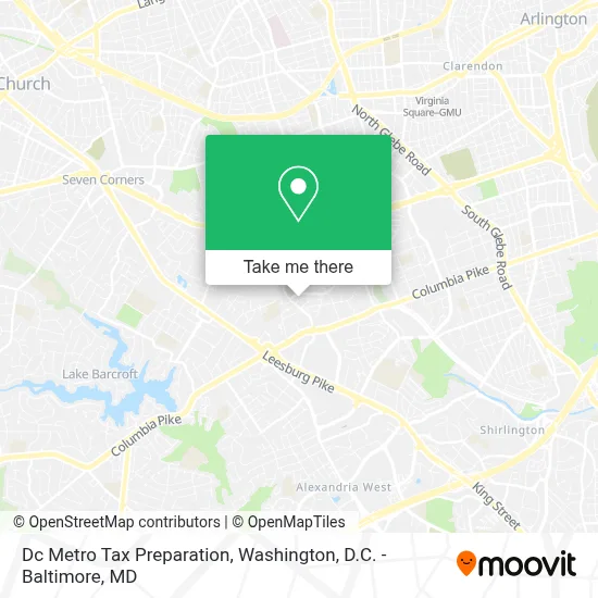 Dc Metro Tax Preparation map