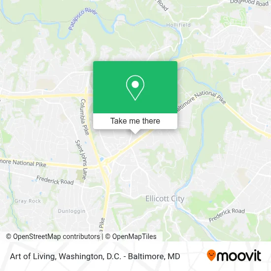 Art Of Living map