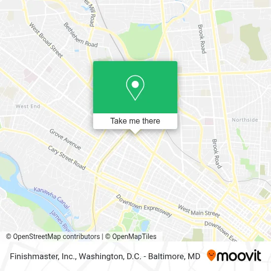 Finishmaster, Inc. map