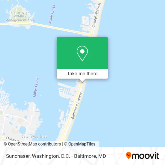 Sunchaser map