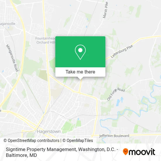 Signtime Property Management map
