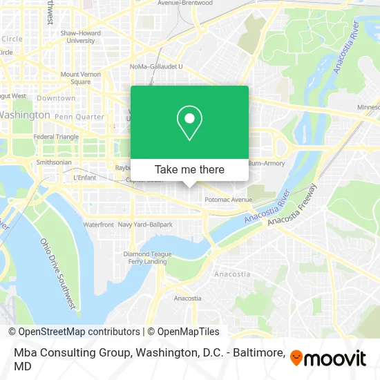 Mba Consulting Group map