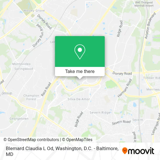 Blemard Claudia L Od map