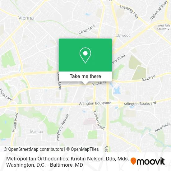 Metropolitan Orthodontics: Kristin Nelson, Dds, Mds map